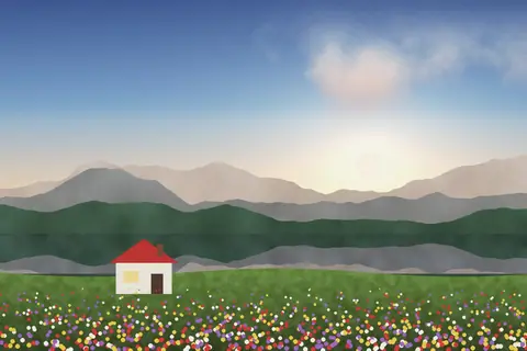 Example scene with the P400H look